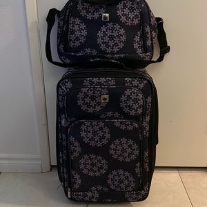 Suitcase and travel bag